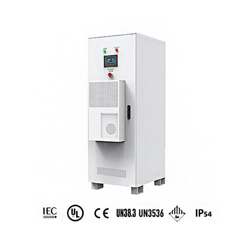 IP54 tout dans un a intégré le meuble de rangement extérieur de batterie au lithium de 100ah 30kw