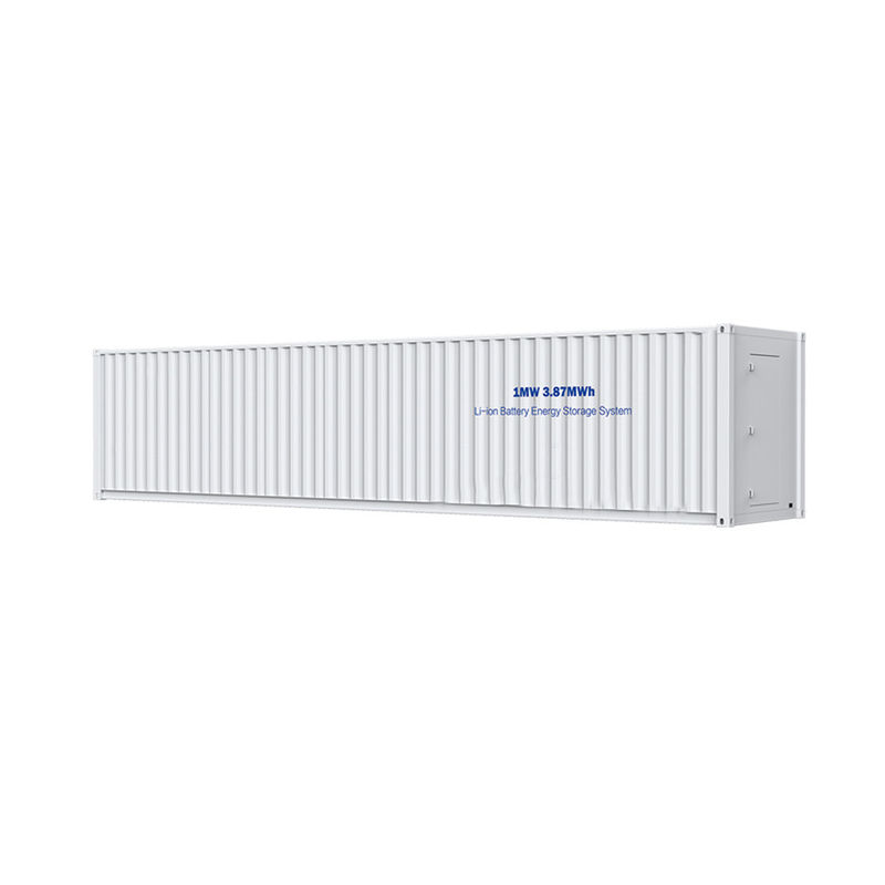 1mw solaire de intégration 3.87mwh tout dans un remisage des batteries extérieur de récipient d'expédition de la CAHT