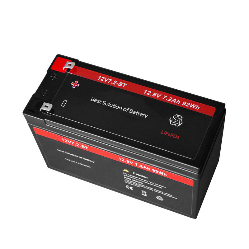 batterie rechargeable de phosphate de fer de lithium d'ODM d'OEM de batterie profonde de cycle de 7.2ah 12v Lifepo4