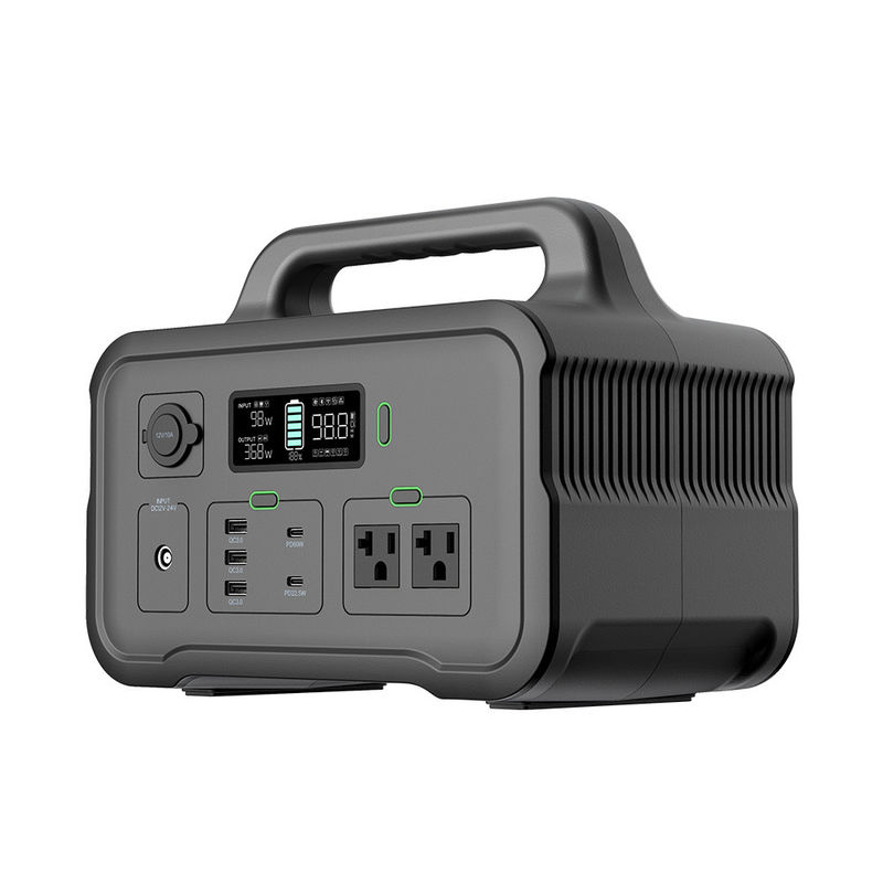 source d'énergie portative portative rechargeable de Mppt de centrale 600W avec le débouché à C.A.