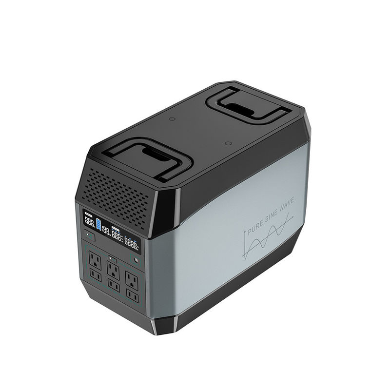 remisage solaire 1000w des batteries portatif rechargeable de la centrale Lifepo4 pour le camping