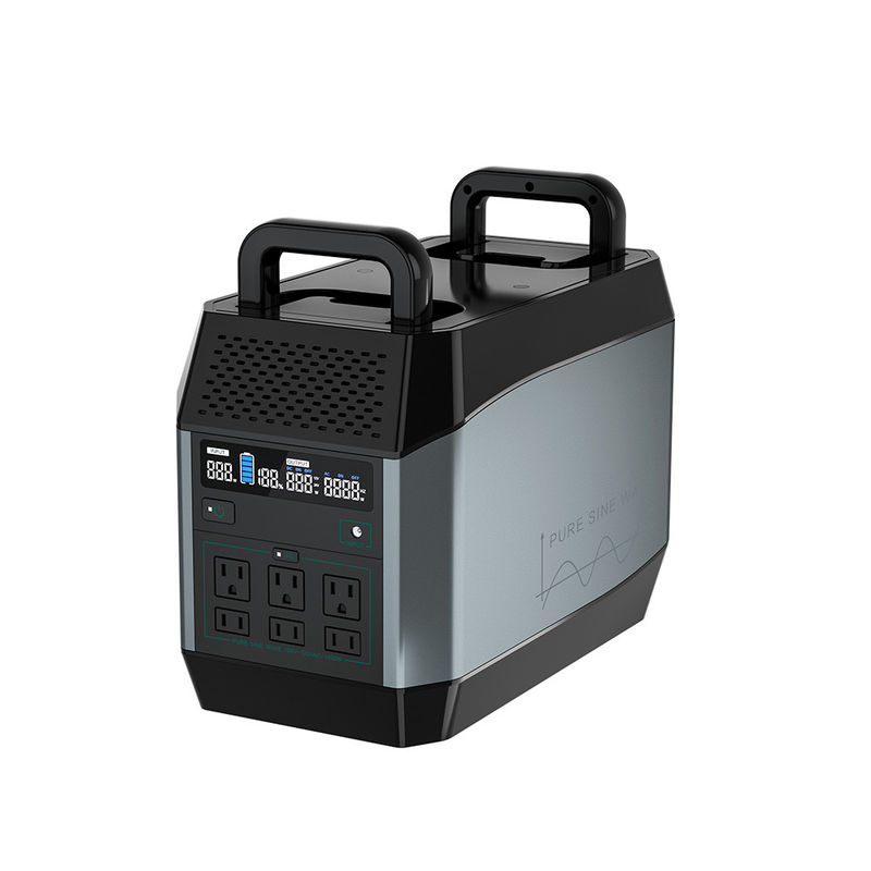 remisage solaire 1000w des batteries portatif rechargeable de la centrale Lifepo4 pour le camping