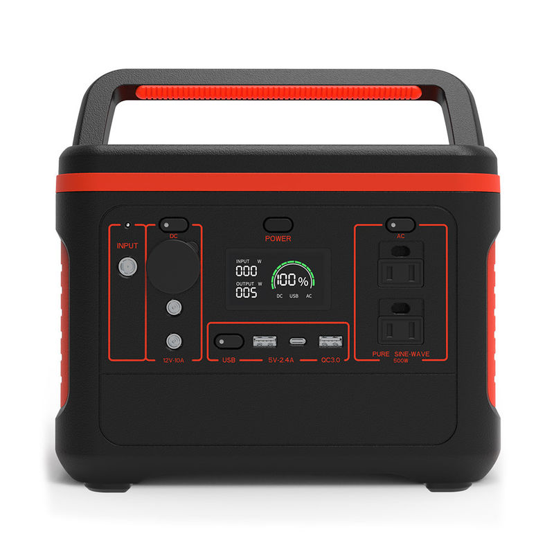 station solaire portative rechargeable de la centrale 22.2V 568Wh Lifepo4 pour le camping