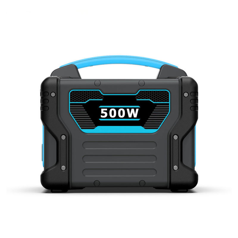 onde sinusoïdale pure légère portative rechargeable de centrale 500w 110v MPPT pour le camping