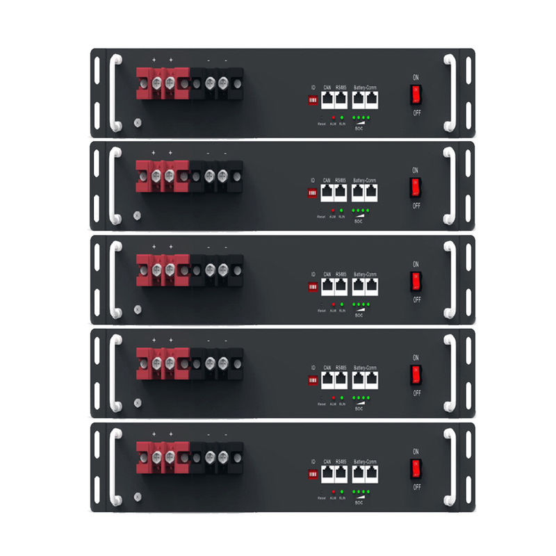 Support profond Lifepo4 de serveur de la batterie au lithium de bâti de support du cycle 48v 17kwh 350ah pour le stockage à énergie solaire