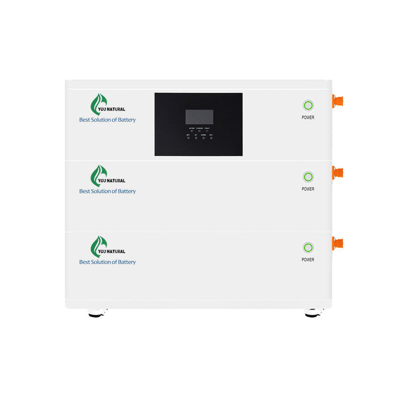 système de stockage de l'énergie de la maison 220V 48V 10kWh outre de système à énergie solaire de remisage des batteries d'inverseur et de batterie de grille