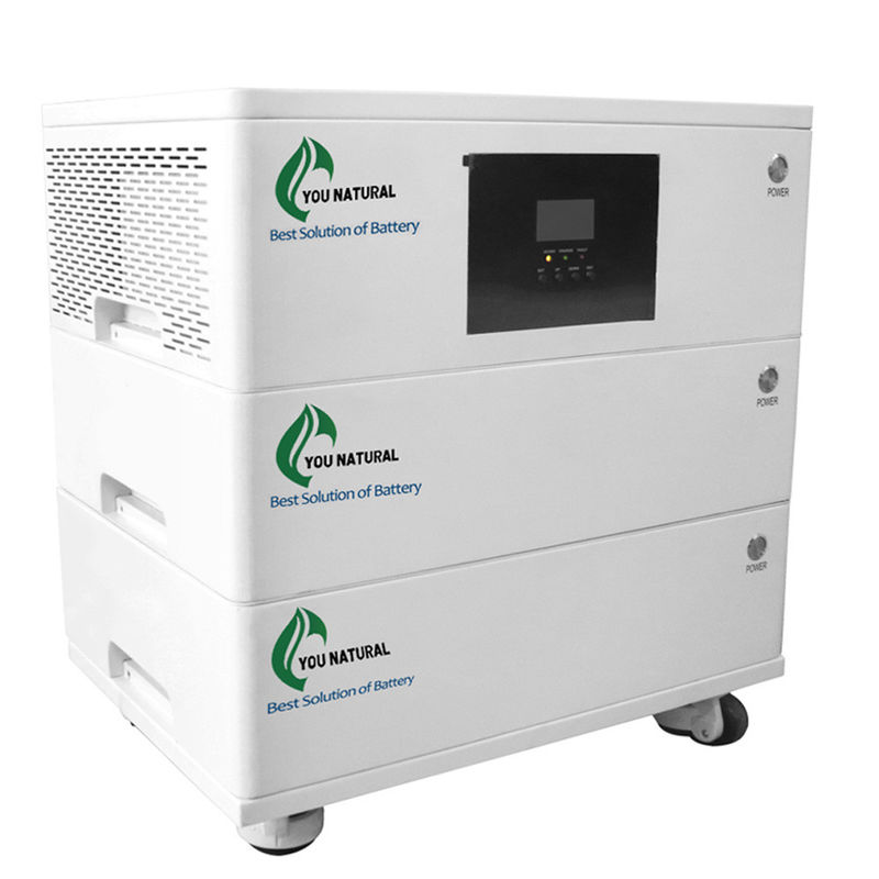 système de stockage de l'énergie de la maison 220V 48V 10kWh outre de système à énergie solaire de remisage des batteries d'inverseur et de batterie de grille