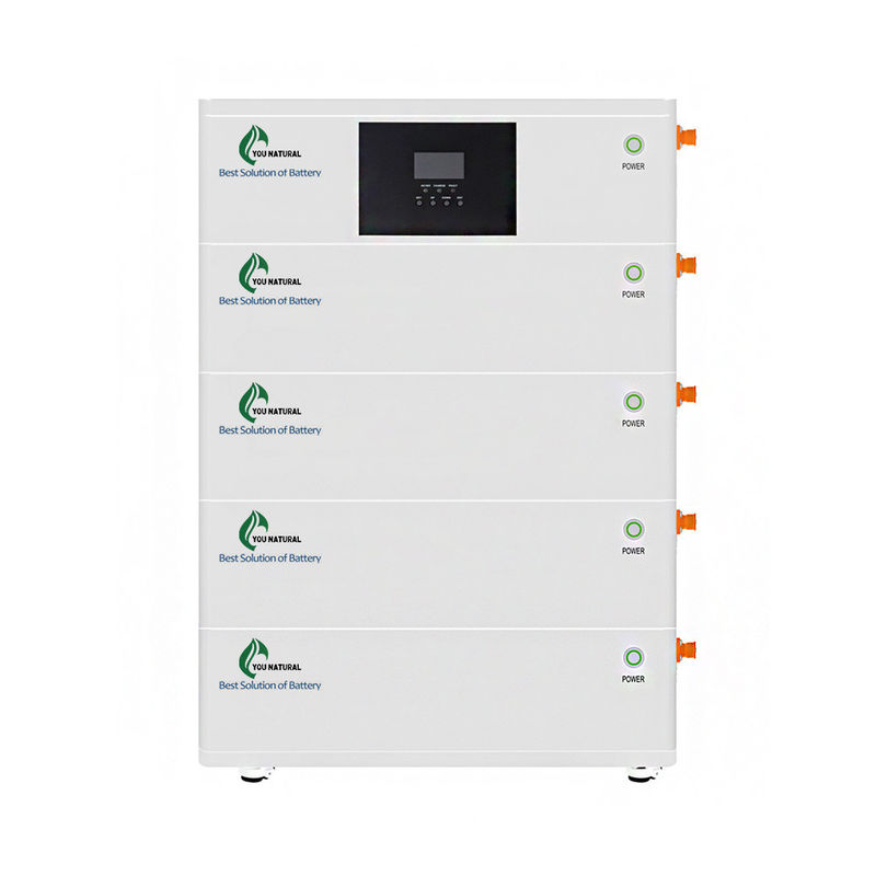 Tous dans une Lifepo4 batterie à la maison empilable 20kw outre de remisage des batteries solaire de grille
