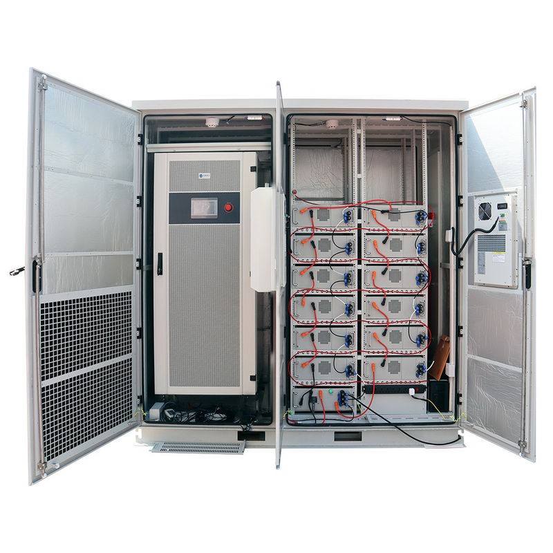 Lithium commercial industriel Ion Phosphate Battery de BESS Battery Storage Cabinet 30kw 60kwh à échelle réduite