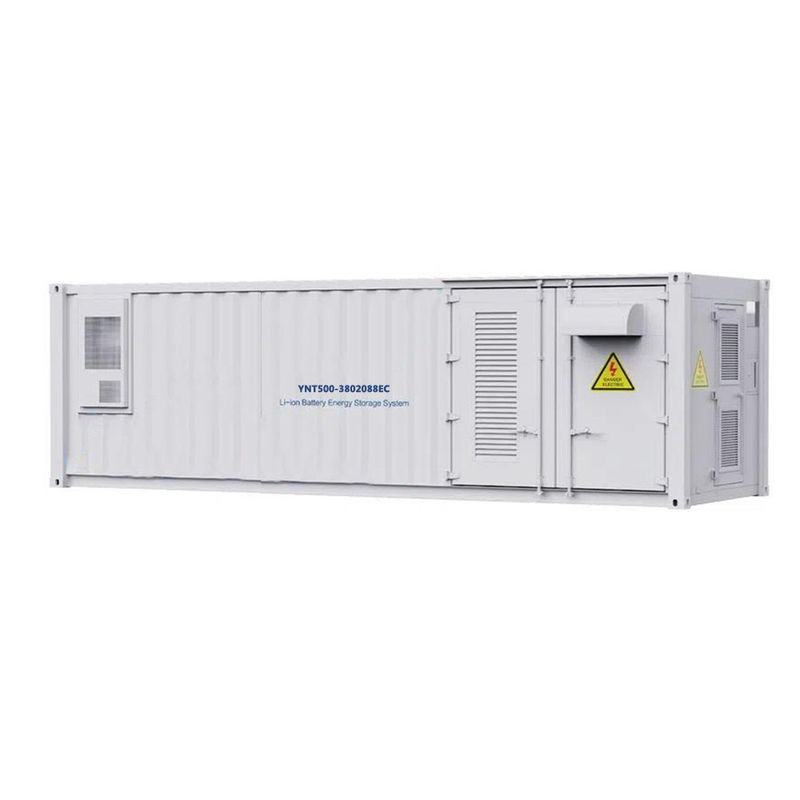 réseau énergétique de batterie des solutions diplômée par CE 500kw LiFePo4 du conteneur ESS de stockage de l'énergie de 30ft