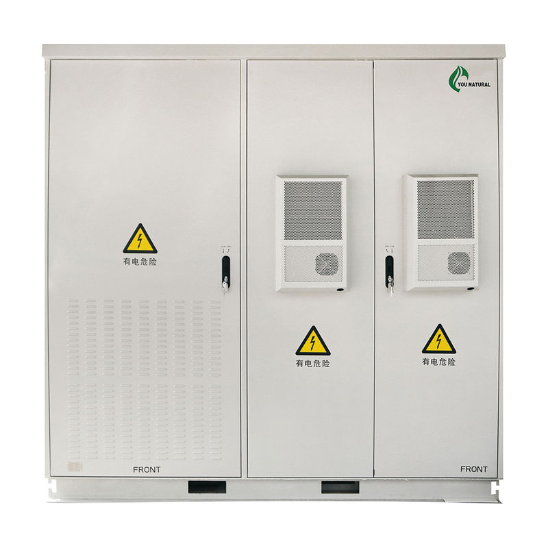 Remisage des batteries extérieur d'Ion Phosphate 100ah de lithium du meuble de rangement 50W 100kW d'énergie