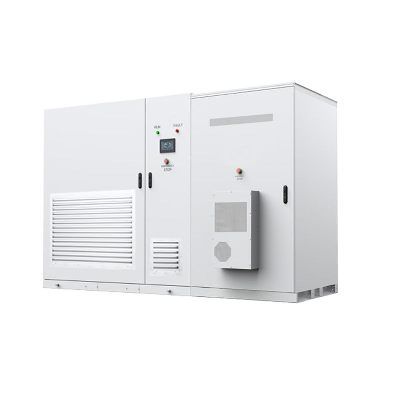 Cabinet extérieur de batterie de la batterie IP54 de phosphate de Lithium-ion de meuble de rangement d'énergie de 125kW 215kWh