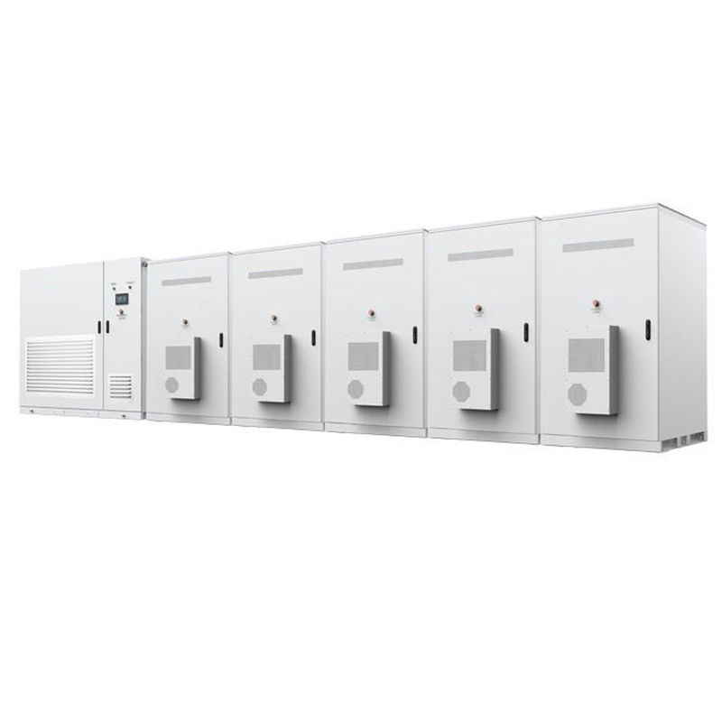 Stockage de l'énergie extérieur extensible d'UPS de batterie de phosphate de Lithium-ion du meuble de rangement 500kW 1075kWh d'énergie