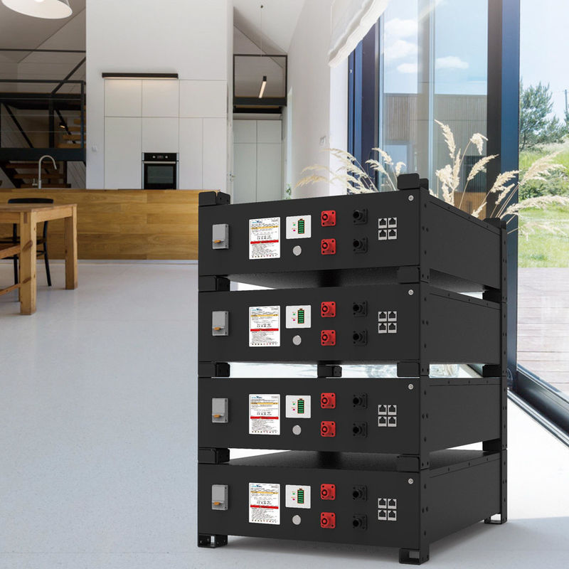stockage d'Ion Battery For Solar Energy de lithium de la batterie 400ah de support de serveur de 20480Wh 51.2V Lifepo4