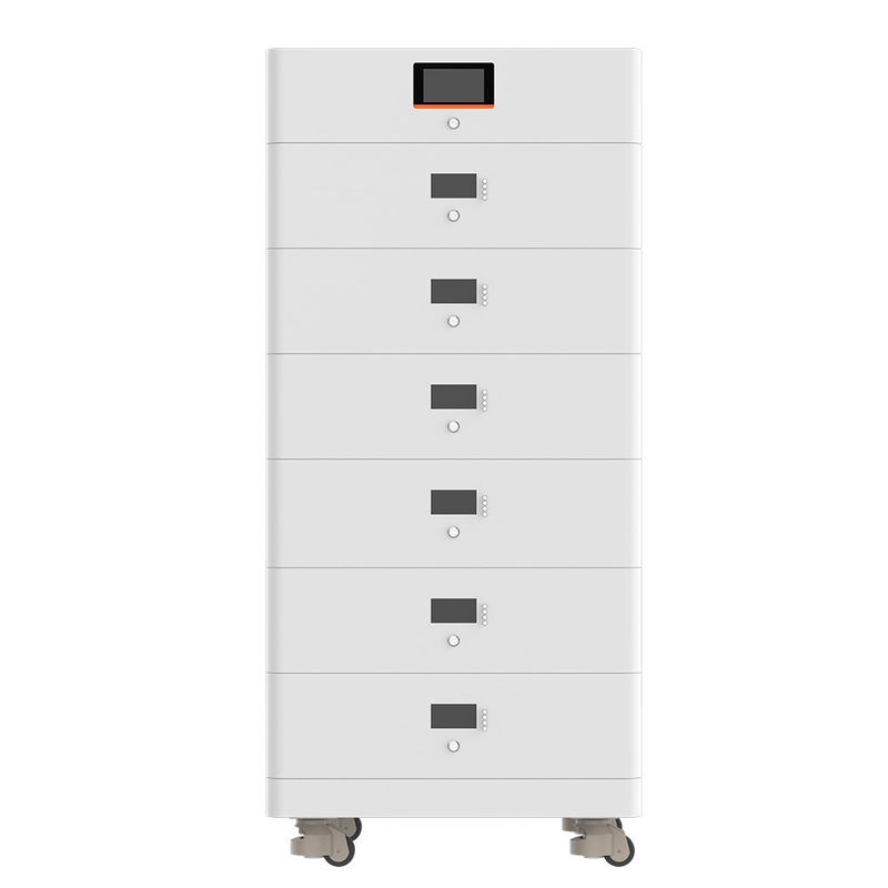 Stockage de l'énergie empilable imperméable de pile solaire de l'installation de la batterie Ip55 21504Wh 51.2V 70ah