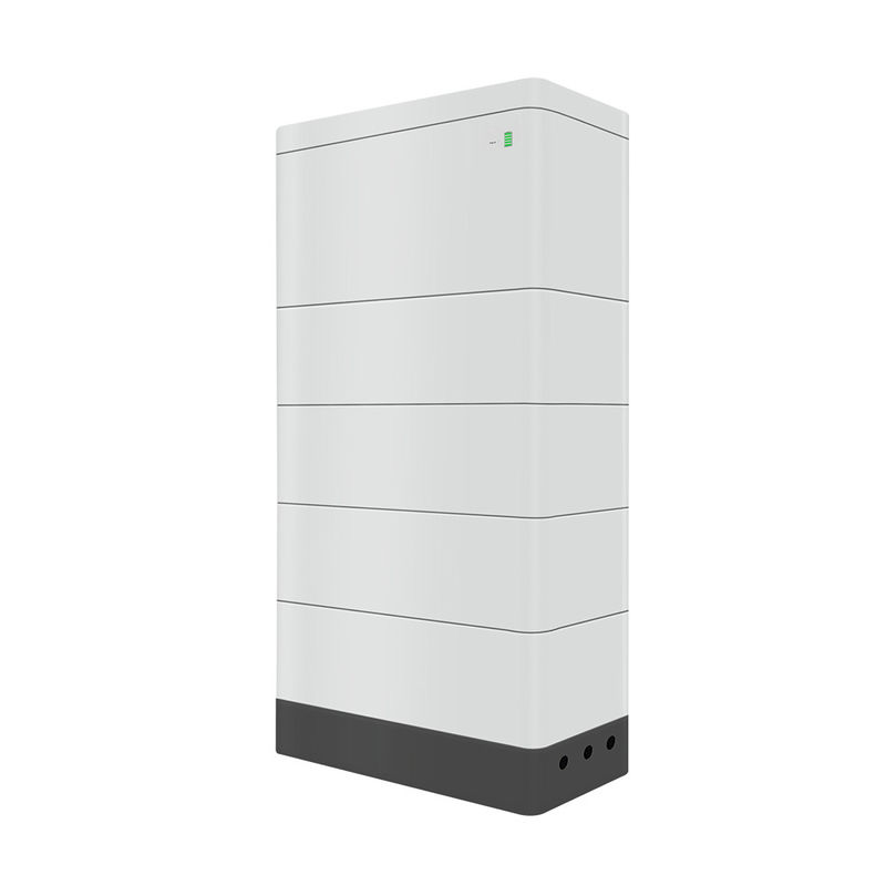 système à énergie solaire à niveau dominant de remisage des batteries de la tension 51.2V 50Ah de la batterie 5120Wh empilable