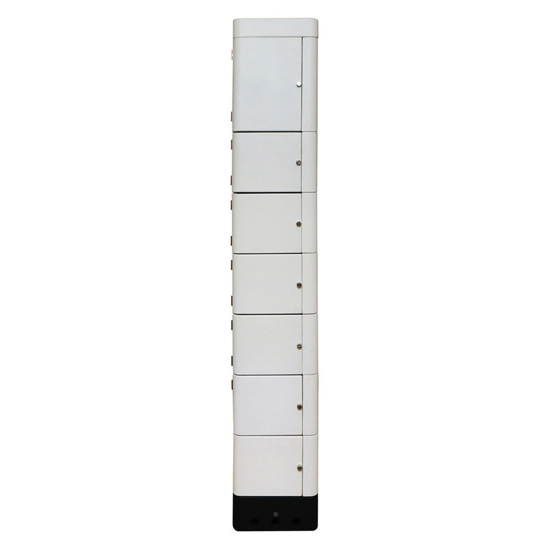 système à énergie solaire à niveau dominant de remisage des batteries de la tension 51.2V 50Ah de la batterie 5120Wh empilable