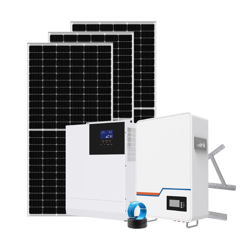 Tous en un bas volt à énergie solaire résidentiel du système 51.2V 5.1KWh de fixé au mur