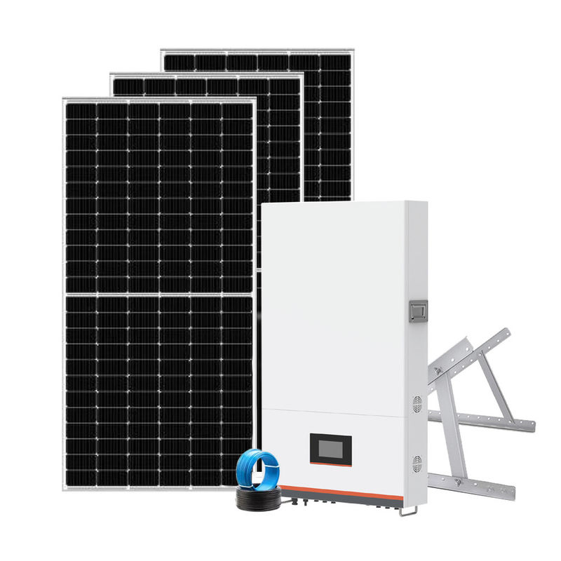 Bas volt 51.2V 8.2KWh résidentiel outre du système résidentiel en aluminium de picovolte de système solaire de grille