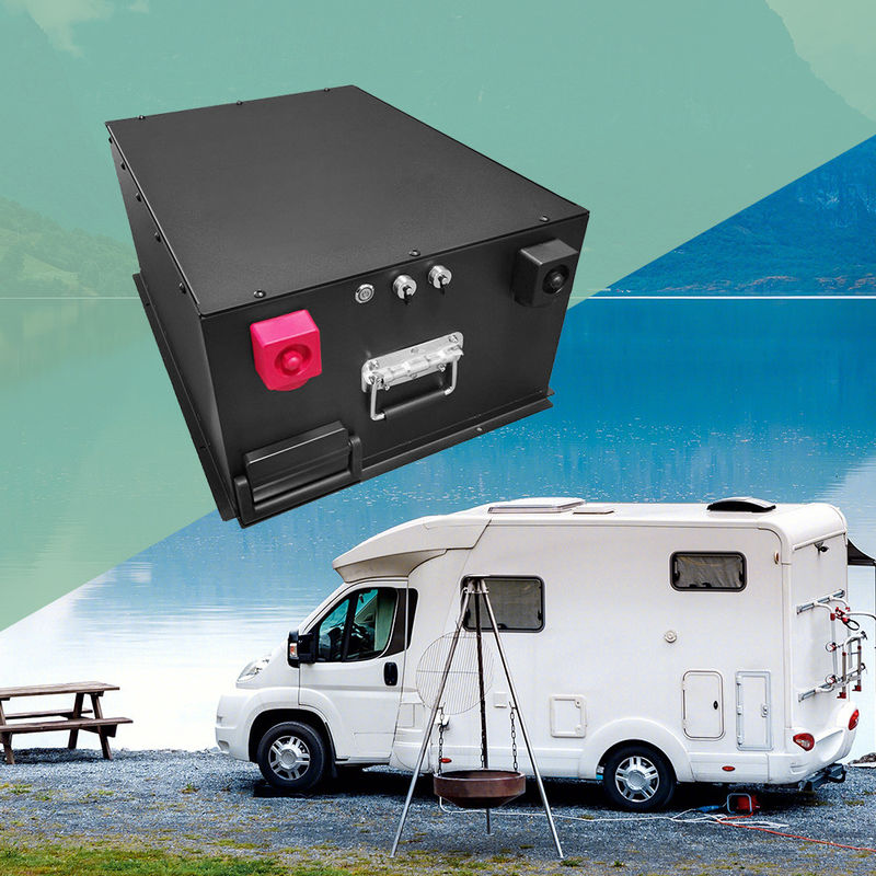 la batterie profonde 2.87KWh 3000 du cycle rv de lithium de 51.2v 56ah fait un cycle les batteries rechargeables de rv