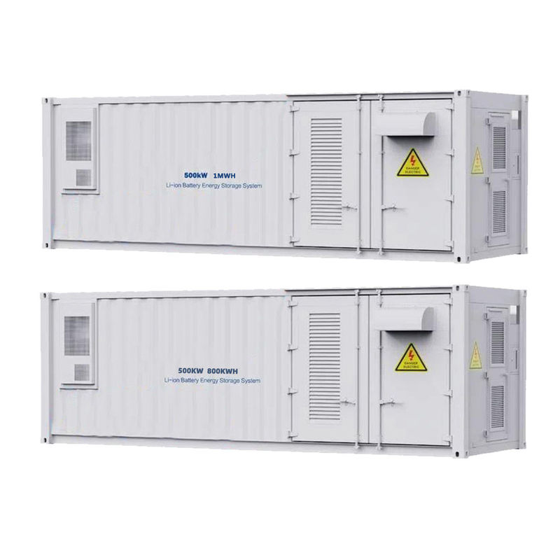 Système de stockage de l'énergie pour un conteneur de batterie de 500 kW / 1000 kWh