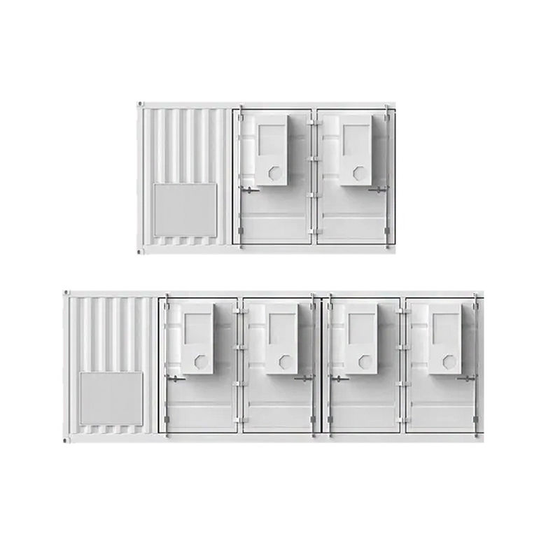 Système de stockage d'énergie Container de 5 pieds Système de stockage d'énergie extérieur entièrement intégré Container