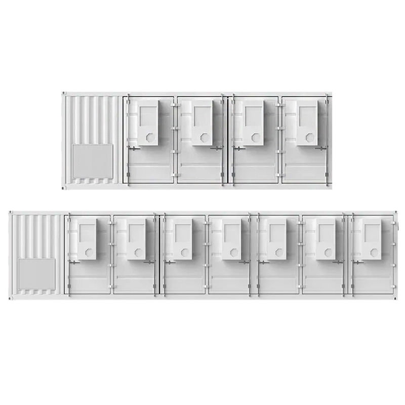Système de stockage d'énergie en conteneur de 3 MW intégrant une batterie solaire au lithium-fer-phosphate de 1000 kW / 3870 kWh