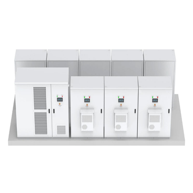 768V 500kW Armoire de stockage d'énergie extérieure évolutive 62.5KW*8 Batterie au lithium