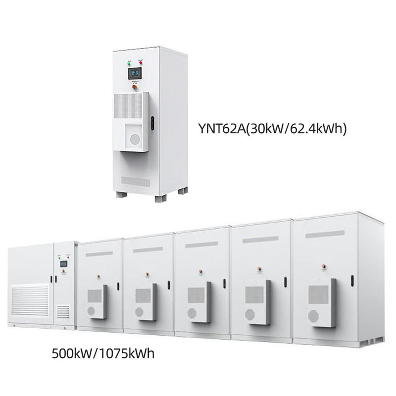 Unité de stockage d'énergie de 10 T 280Ah 1075 kWh avec système de suppression d'incendie