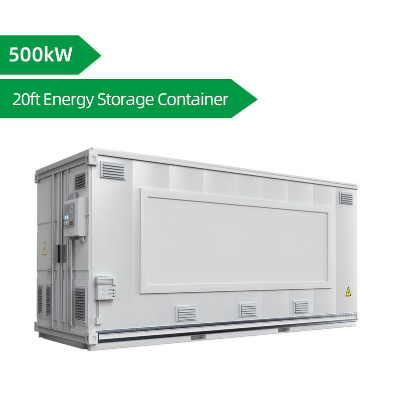 Système de stockage d'énergie de 20 pieds, contenant une batterie au lithium-ion de 1 MWh pour une utilisation domestique