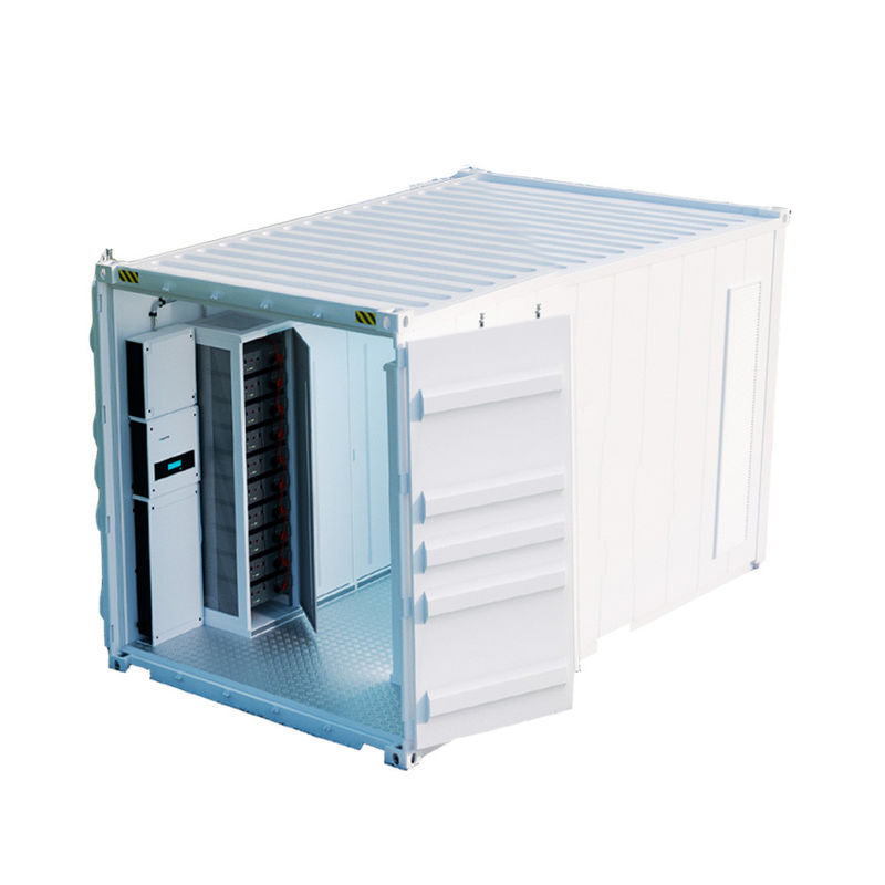 Container de stockage d'énergie solaire de 100kwh à 2mwh avec PC hybrides et batterie Lifepo4
