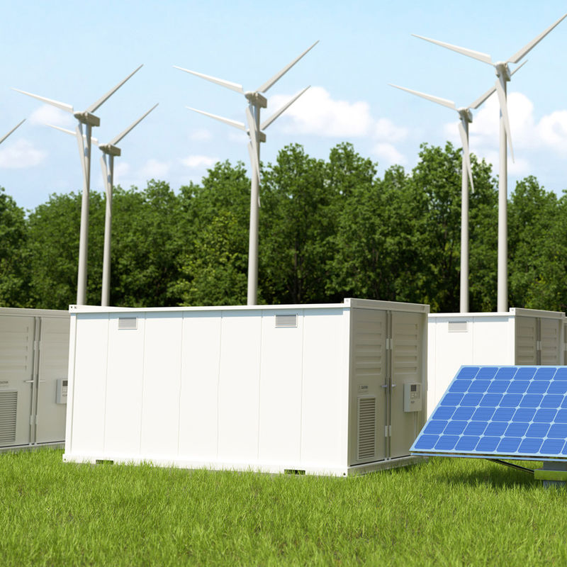Récipient de stockage d'énergie à batterie au lithium 250 kWh Pour le stockage à domicile Système solaire