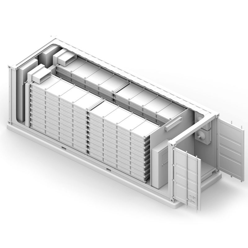Systèmes de stockage de l'énergie par batterie solaire à haute tension 500 kW 1 mwh Systèmes industriels de stockage de l'énergie par batterie solaire 1 MW BESS commercial