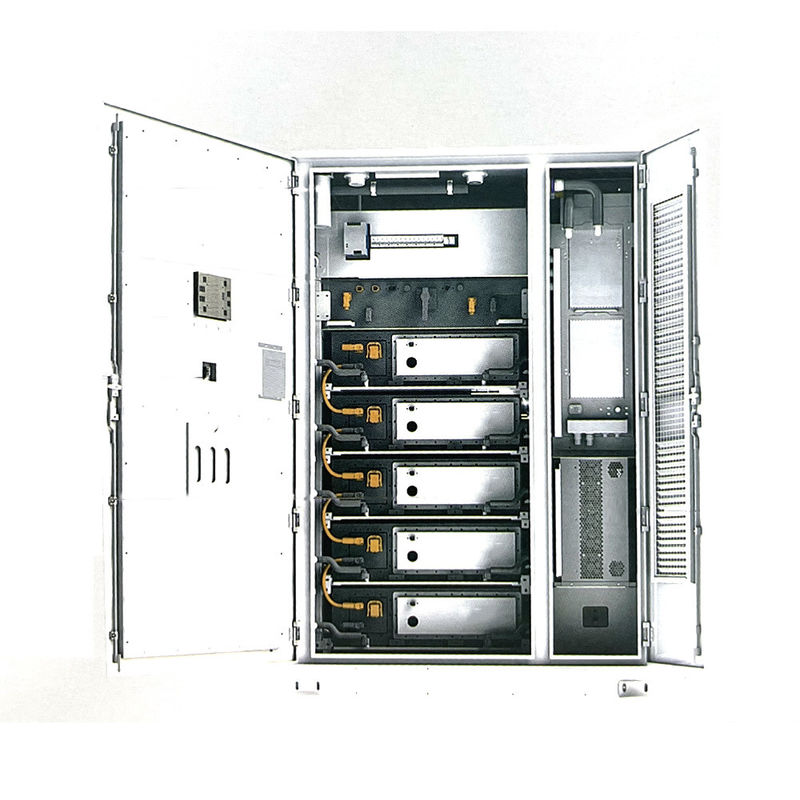Cabinet de stockage d'énergie hybride 100 kW 215 kWh Refroidissement liquide intelligent tout en un BESS Nouveau cabinet de stockage d'énergie