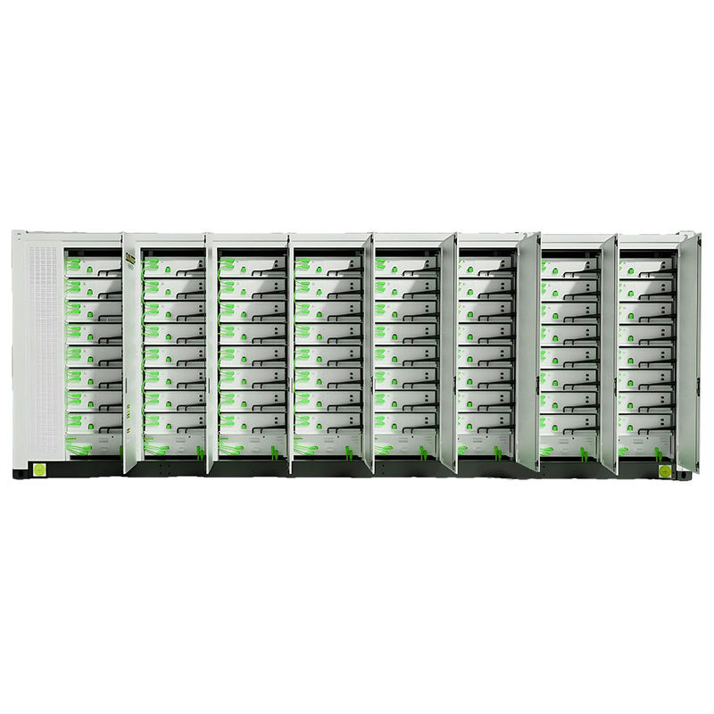 6900 kWh Bess hors réseau Système de solution de récipient de stockage d'énergie industrielle haute tension avec boîte à batteries