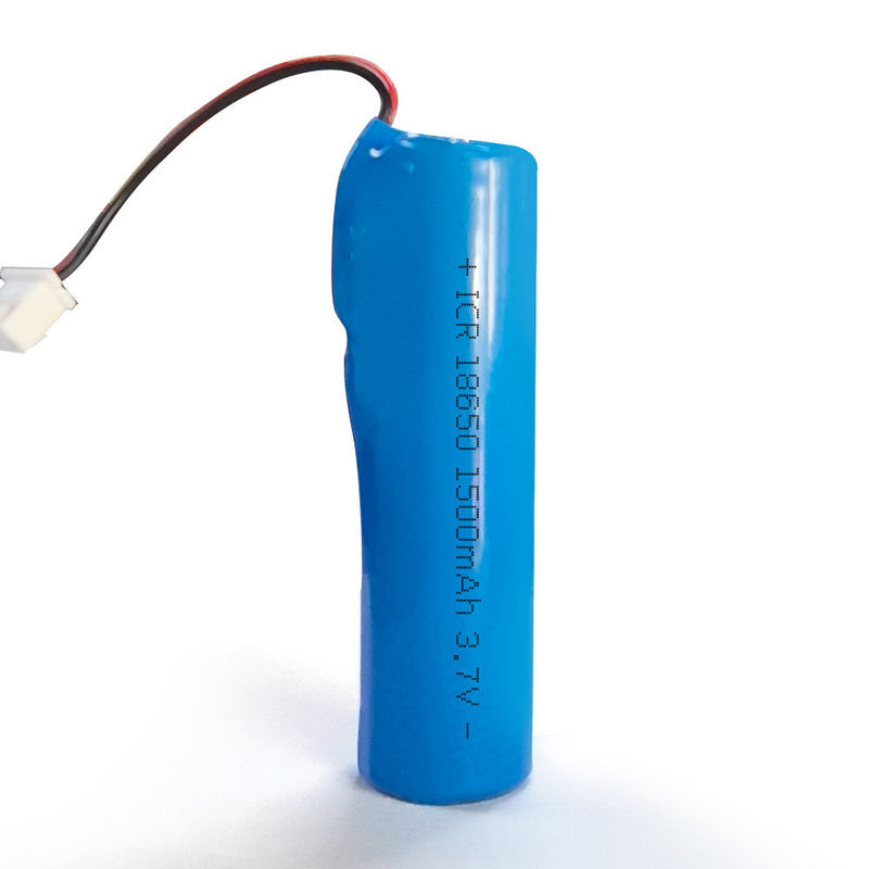 Batterie rechargeable 18650 à longue durée de vie avec courant de charge de 0,2 C à 1 C et chimie lithium-ion